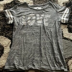 Grey “LOVE” Shirt